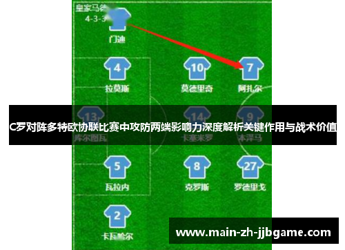 C罗对阵多特欧协联比赛中攻防两端影响力深度解析关键作用与战术价值