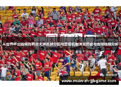 从世界杯出线规则看各大洲名额分配与晋级机制演变历史与竞技格局分析